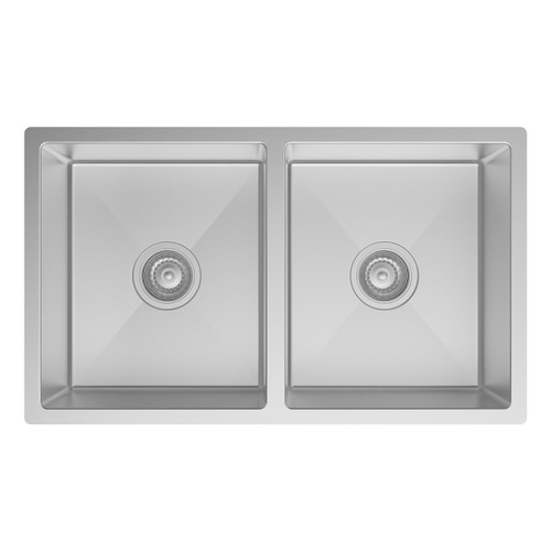 Edge II Double Bowl Universal Mount Sink Stainless Steel [290605]
