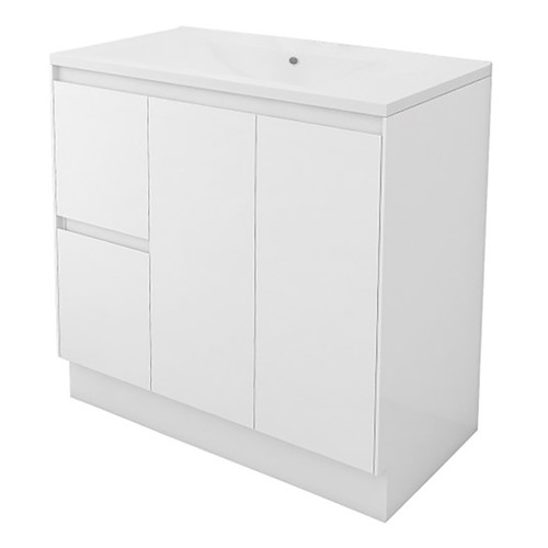 Vanity Floor Standing 2 LH Drawer 2 RH Door 900mm [293023]