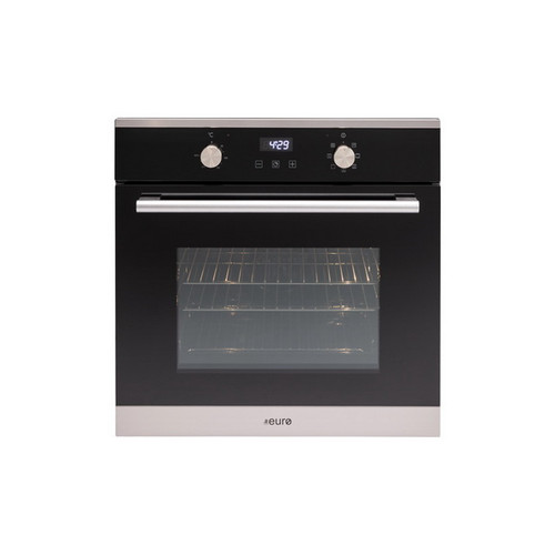 60cm Electric Multifunction Oven Black/Stainless Steel [151542]