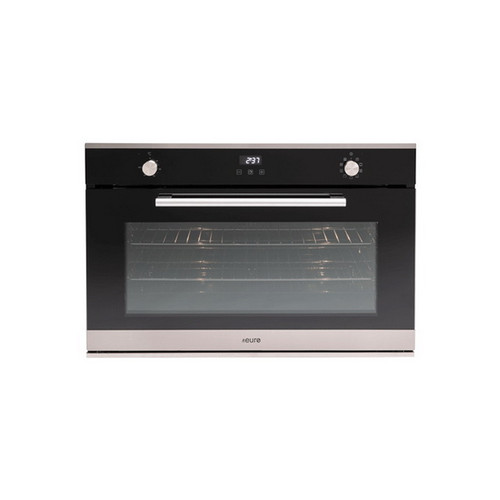 90cm Giant Electric Oven Black/Stainless Steel [151547]