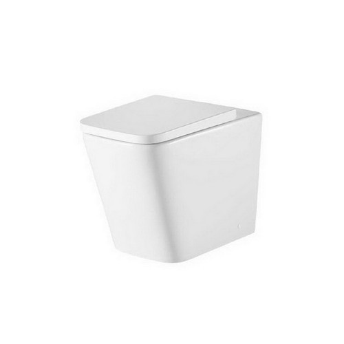 Rimless Pan Suit Munich Wall Faced Toilet Suite White [158819]