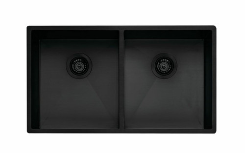 Spectra Double Bowl Sink Black [255145]