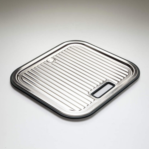 Drainer Tray Suits Nu-Petite Sinks Stainless Steel Charcoal [182618]