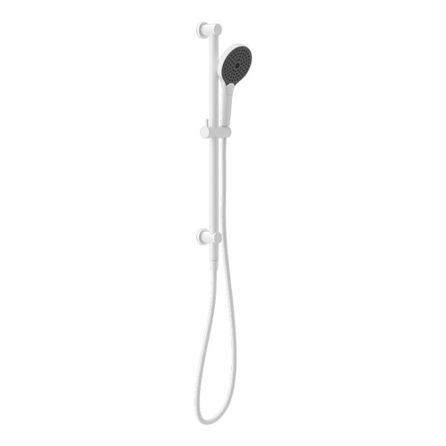 Mecca Shower Rail with Air Shower II Matte White [289728]