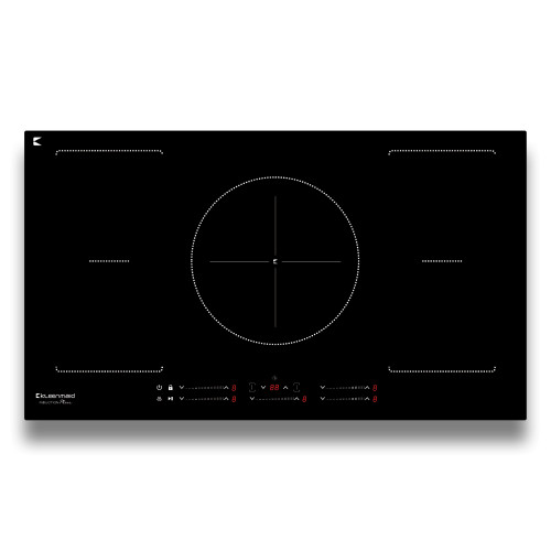 90cm Induction Cooktop with BBQ Function Black Duraglass [293558]