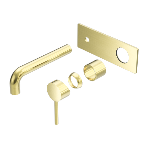 Dolce Wall Basin or Bath Mixer (Trim Kit Only) Brushed Gold [289747]
