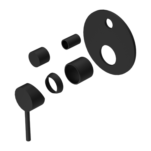 Dolce Shower Mixer with Divertor (Trim Kit Only) Matte Black [289742]