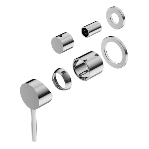 Dolce Shower Mixer with Divertor Separate Back Plate (Trim Kit Only) Chrome [289737]