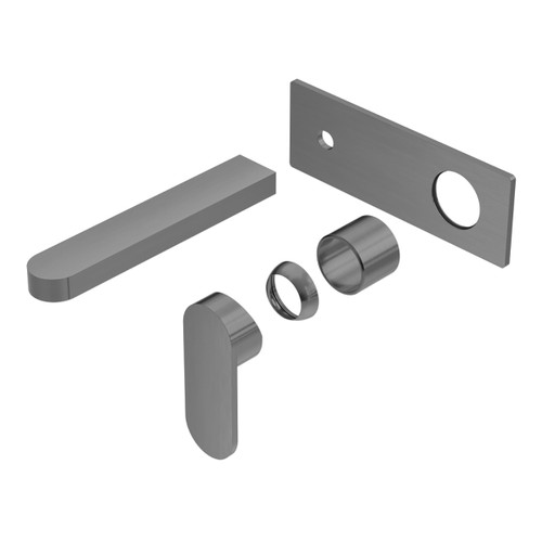 Ecco Wall Basin or Bath Mixer (Trim Kit Only) Gunmetal [289770]