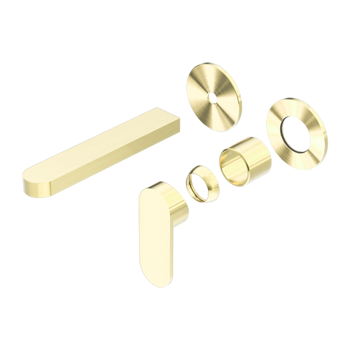 Ecco Wall Basin or Bath Mixer Separate Back Plate (Trim Kit Only) Brushed Gold [289774]
