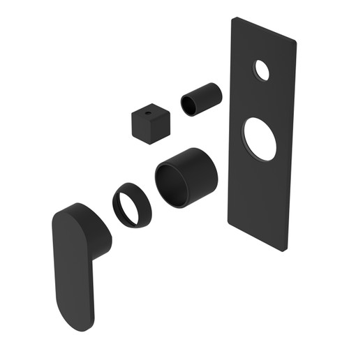 Ecco Shower Mixer with Divertor (Trim Kit Only) Matte Black [289791]