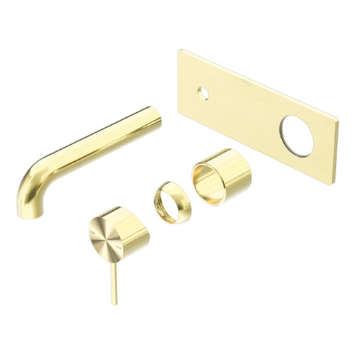 Mecca Wall Basin or Bath Mixer 160mm (Trim Kit Only) Brushed Gold [289895]