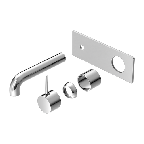 Mecca Wall Basin or Bath Mixer Handle Up 120mm (Trim Kit Only) Chrome [289916]