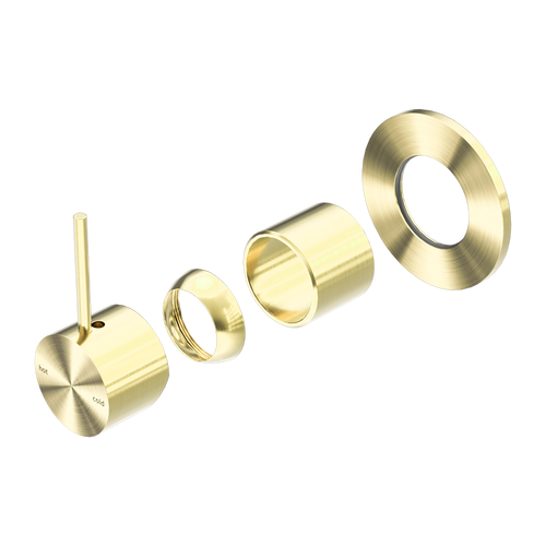 Mecca Shower Mixer Handle Up (Trim Kit Only) Brushed Gold [289868]