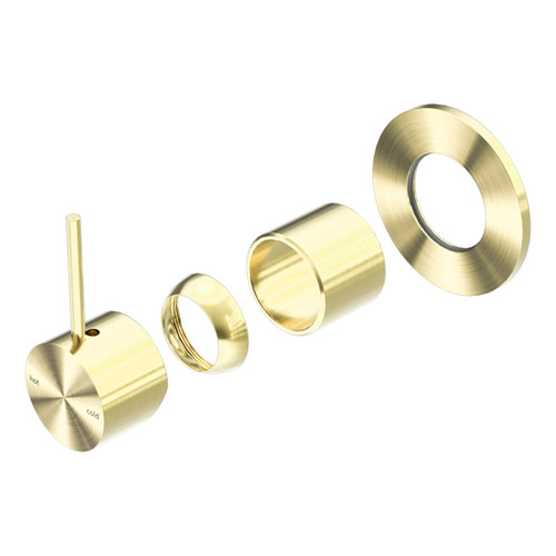 Mecca Shower Mixer Handle Up (Trim Kit Only) Brushed Gold [289868]