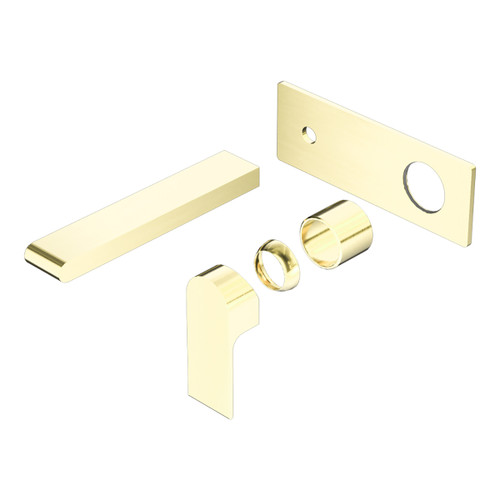 Bianca Wall Basin or Bath Mixer 187mm (Trim Kit Only) Brushed Gold [289848]