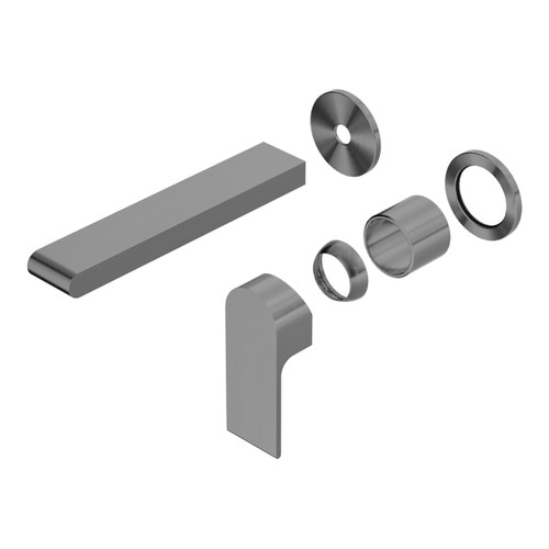 Bianca Wall Basin or Bath Mixer 187mm Separate Back Plate (Trim Kit Only) Gunmetal [289800]