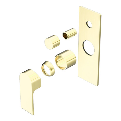 Bianca Shower Mixer with Divertor (Trim Kit Only) Brushed Gold [289904]