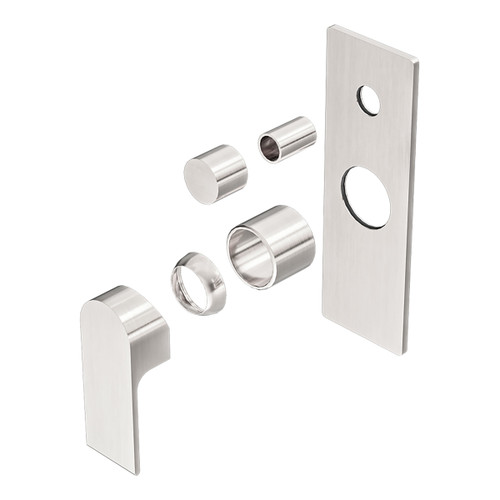 Bianca Shower Mixer with Divertor (Trim Kit Only) Brushed Nickel [289905]