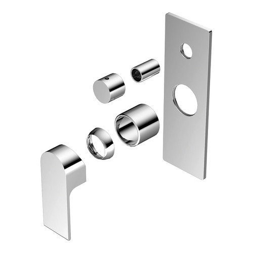 Bianca Shower Mixer with Divertor (Trim Kit Only) Chrome [289869]