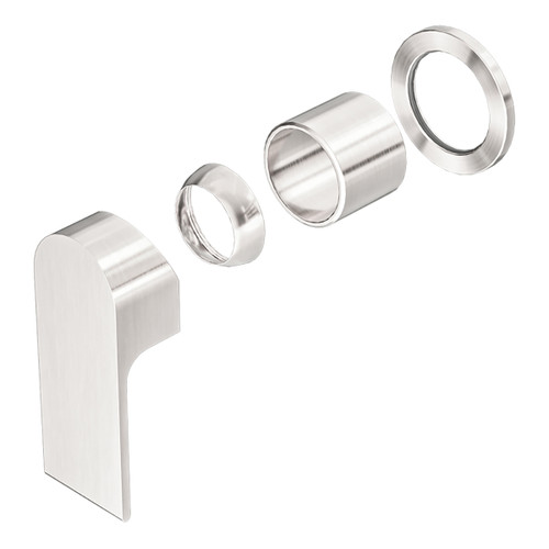 Bianca Shower Mixer with 60mm Plate (Trim Kit Only) Brushed Nickel [289854]