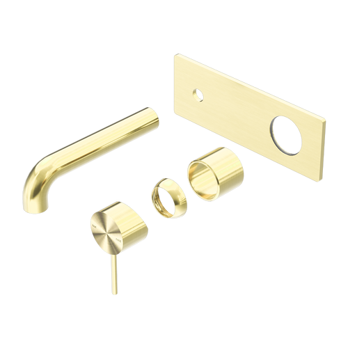 Mecca Wall Basin or Bath Mixer 120mm (Trim Kit Only) Brushed Gold [289951]