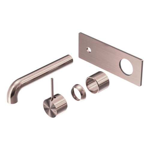 Mecca Wall Basin or Bath Mixer Handle Up 185mm (Trim Kit Only) Brushed Bronze [290054]