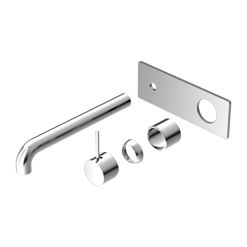 Mecca Wall Basin or Bath Mixer Handle Up 230mm (Trim Kit Only) Chrome [290060]