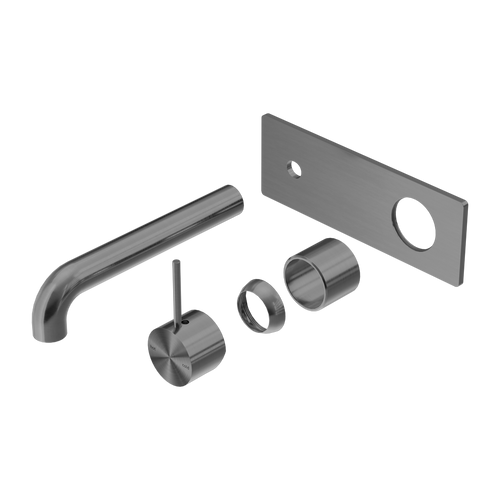 Mecca Wall Basin or Bath Mixer Handle Up 260mm (Trim Kit Only) Gunmetal [289991]