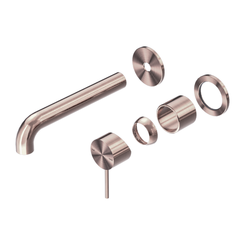 Mecca Wall Basin or Bath Mixer Separete Back Plate 185mm (Trim Kit Only) Brushed Bronze [290107]