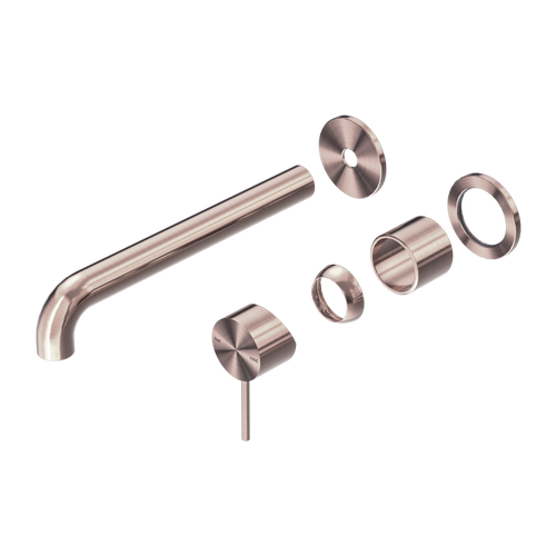 Mecca Wall Basin or Bath Mixer Separete Back Plate 230mm (Trim Kit Only) Brushed Bronze [290130]