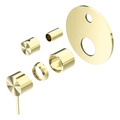 Mecca Shower Mixer with Divertor (Trim Kit Only) Brushed Gold [290002]