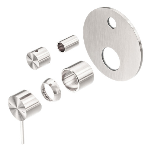Mecca Shower Mixer with Divertor (Trim Kit Only) Brushed Nickel [289993]