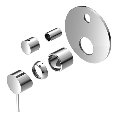 Mecca Shower Mixer with Divertor (Trim Kit Only) Chrome [289988]