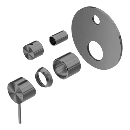 Mecca Shower Mixer with Divertor (Trim Kit Only) Gunmetal [289999]