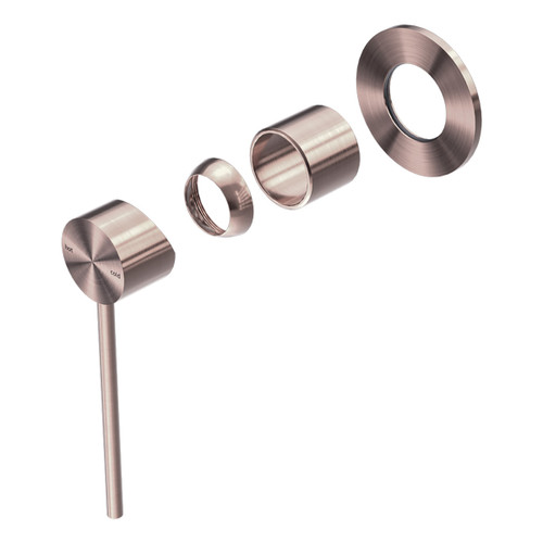 Mecca Care Shower Mixer (Trim Kit Only) Brushed Bronze [290014]