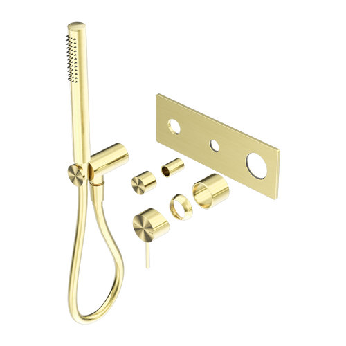 Mecca Shower Mixer Divertor System (Trim Kit Only) Brushed Gold [289975]