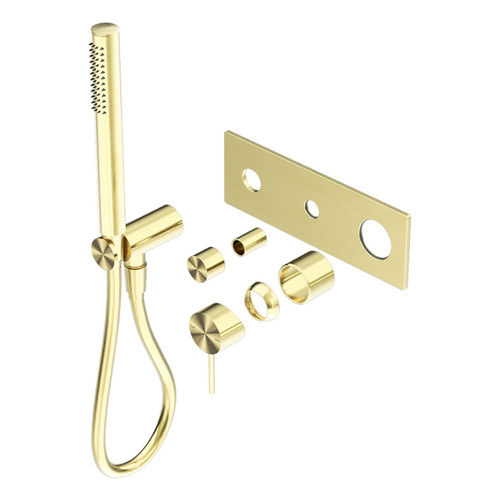 Mecca Shower Mixer Divertor System (Trim Kit Only) Brushed Gold [289975]