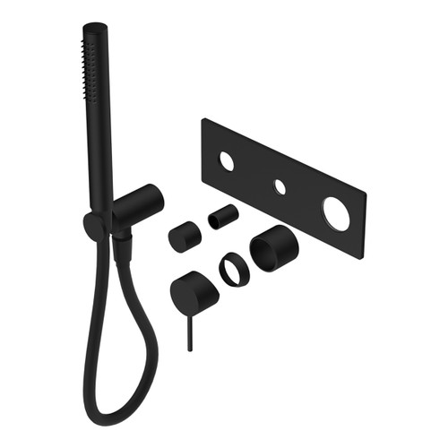 Mecca Shower Mixer Divertor System (Trim Kit Only) Matte Black [289969]