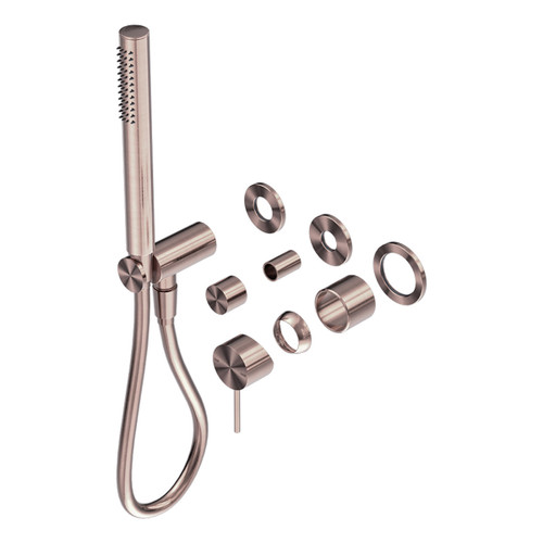 Mecca Shower Mixer Divertor System Separate Back Plate (Trim Kit Only) Brushed Bronze [290064]