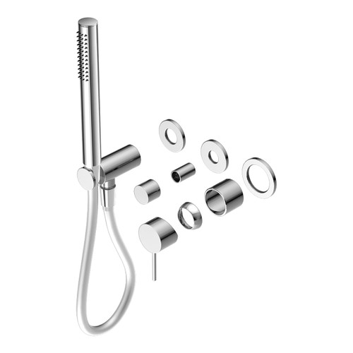 Mecca Shower Mixer Divertor System Separate Back Plate (Trim Kit Only) Chrome [290055]