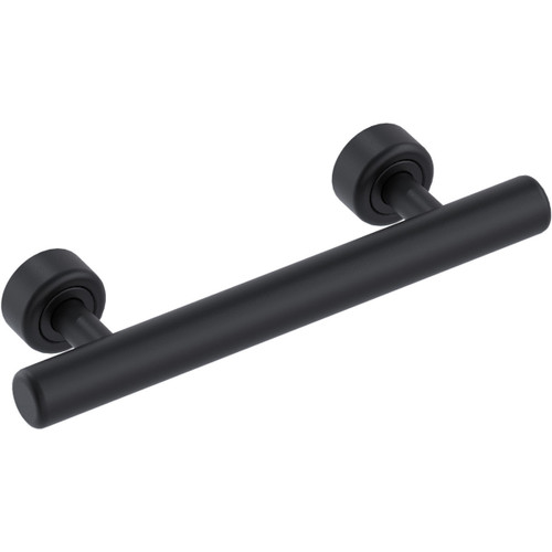 Grab Rail Linear Straight 300mm Matte Black [287621]
