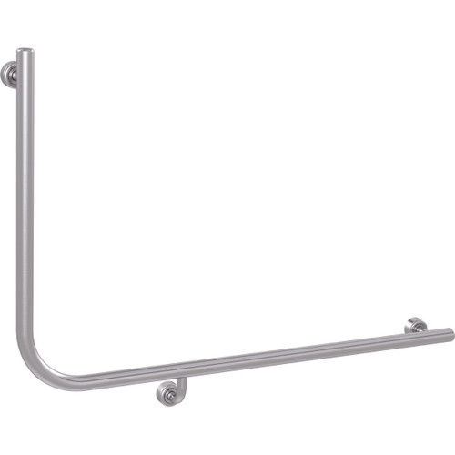 Grab Rail Linear Toilet Assist 960mm x 600mm Brushed Stainless Right Hand [287884]