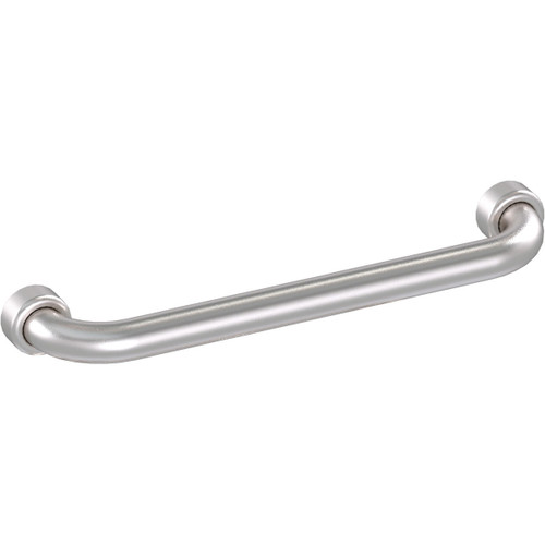 Grab Rail Hygenic Seal Straight 400mm Brushed Stainless [287572]