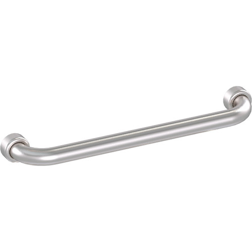 Grab Rail Hygenic Seal Straight  450mm Brushed Stainless [287422]