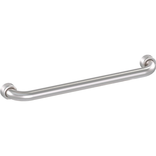 Grab Rail Hygenic Seal Straight 500mm Brushed Stainless [287512]