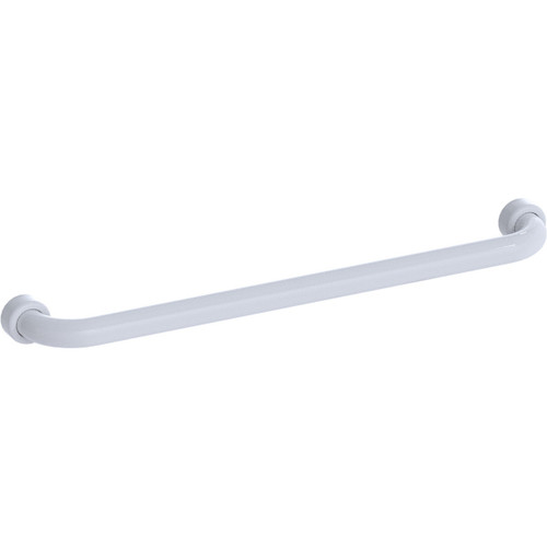 Grab Rail Hygenic Seal Straight 600mm Antimicrobial White [287458]