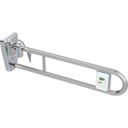 Grab Rail Tiltlock 850mm Brushed Stainless Left Hand (with Nurse Call Box) [287413]