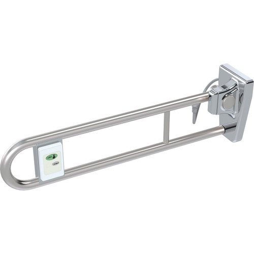 Grab Rail Tiltlock 850mm Brushed Stainless Right Hand (with Nurse Call Box) [287416]
