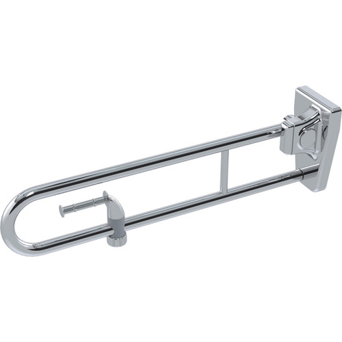 Grab Rail Tiltlock 850mm Polish Supreme Right Hand (with flexible ABS Toilet Roll Holder) [287470]